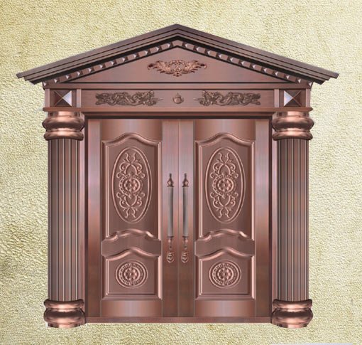 豪華入戶銅門廠家直銷