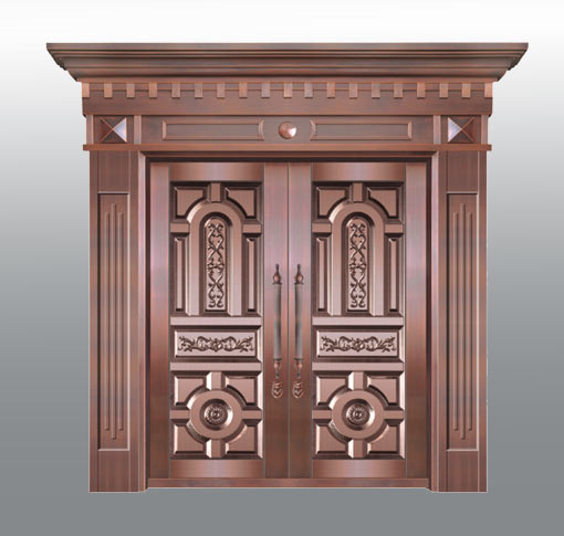 豪華入戶銅門廠家直銷