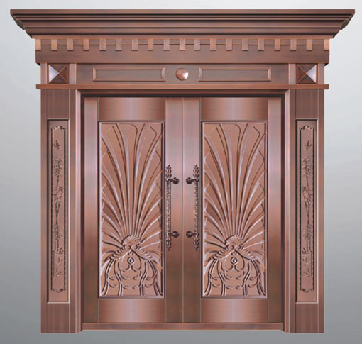 對開銅門