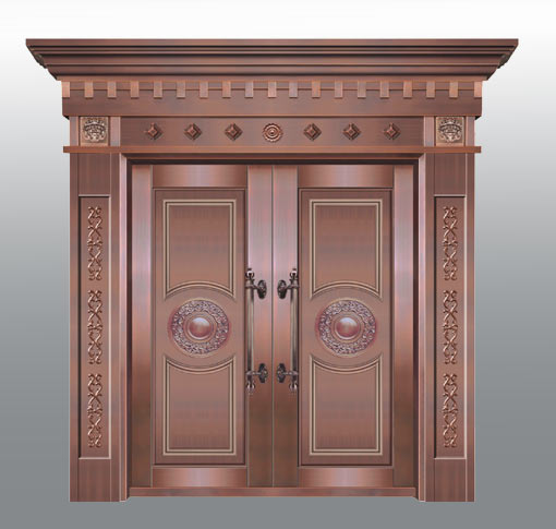 豪華入戶銅門廠家直銷