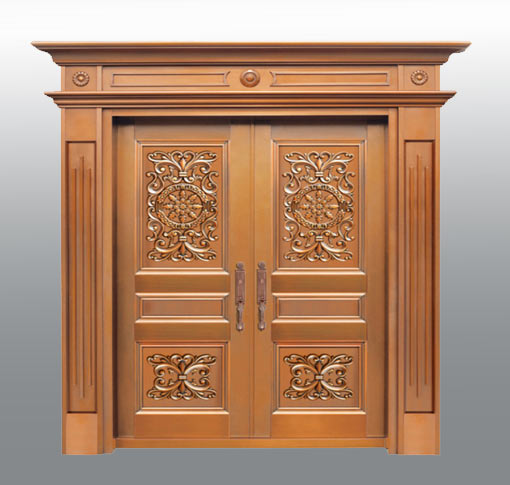 豪華入戶銅門廠家直銷