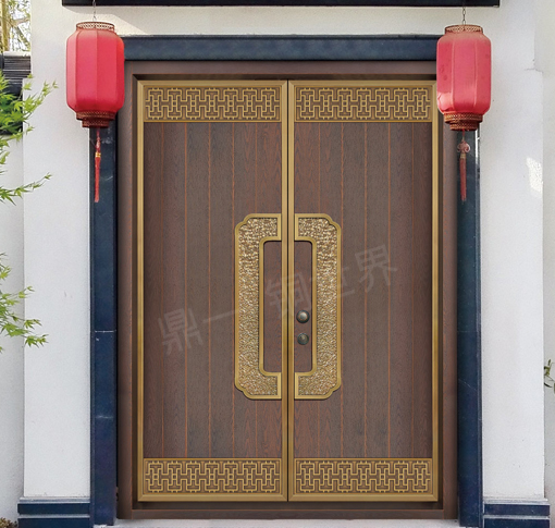 新中式銅門